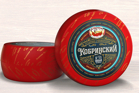 Сыр "КОБРЫНСКІ" 50%