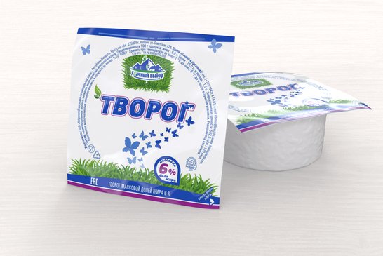 Тварог 6%, цыліндр