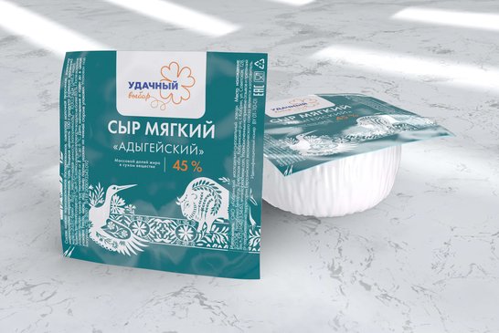 Сыр мяккі "АДЫГЕЙСКІ" 45%