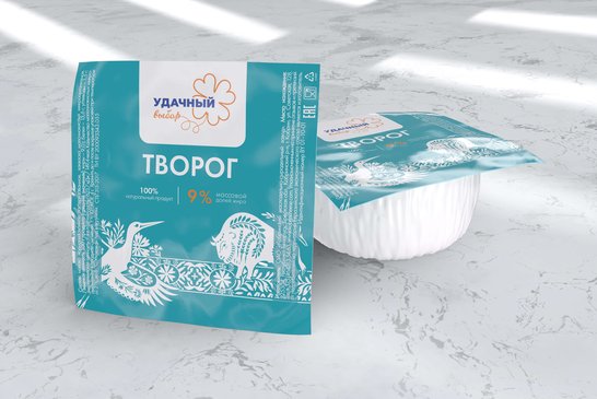 Тварог 9%, цыліндр